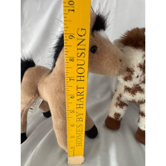 2 Douglas Plush Horse Pony Stuffed Animal Duo - Picture 4 of 5
